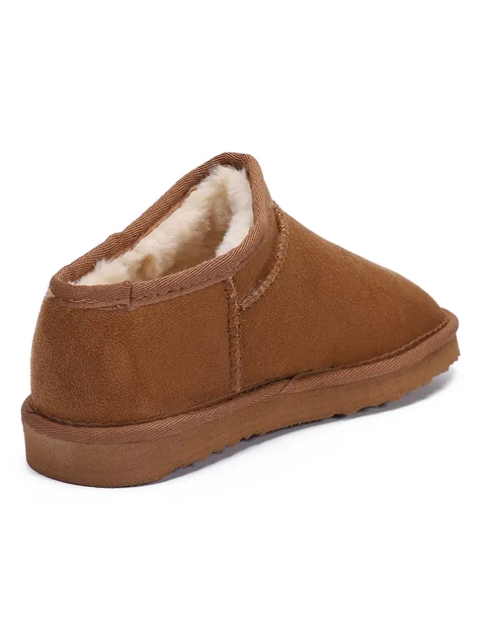 Pantoffels lichtbruin