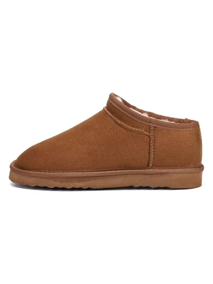 Pantoffels lichtbruin