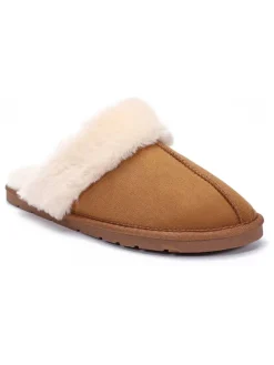 Pantoffels lichtbruin