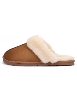 Pantoffels lichtbruin