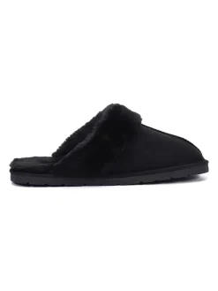 Pantoffels zwart