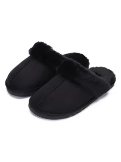 Pantoffels zwart
