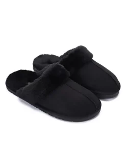 Pantoffels zwart