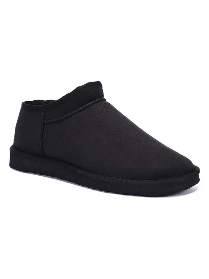 Pantoffels zwart