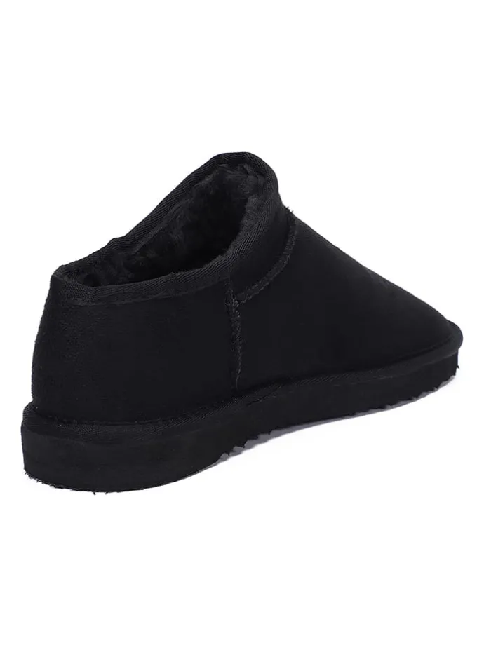 Pantoffels zwart