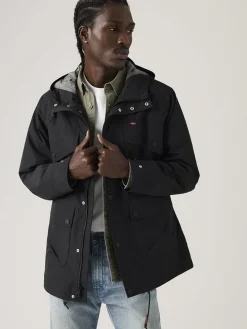 Parka zwart