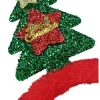 Pluchen oorbeschermers rood/groen