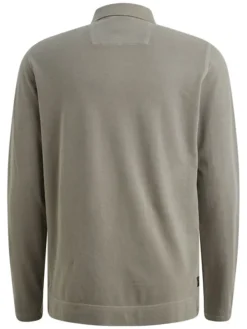Pololongsleeve taupe