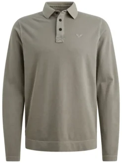 Pololongsleeve taupe