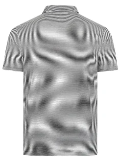 Poloshirt donkerblauw/wit