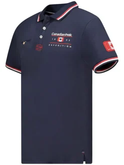 Poloshirt "Konbustybleak" donkerblauw