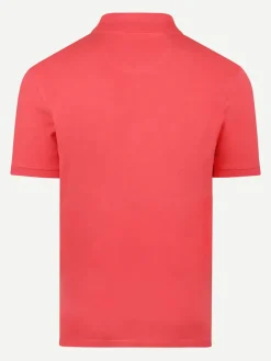 Poloshirt koraalrood