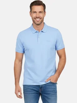 Poloshirt lichtblauw