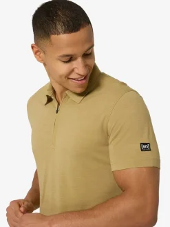 Poloshirt lichtbruin