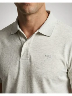 Poloshirt lichtgrijs