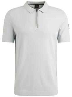Poloshirt lichtgrijs