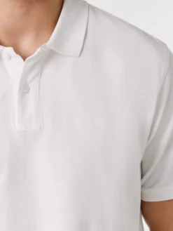 Poloshirt "Oscar" wit