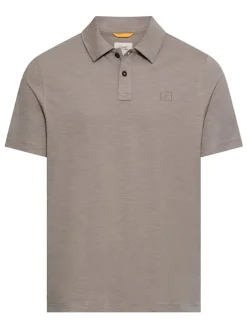 Poloshirt taupe