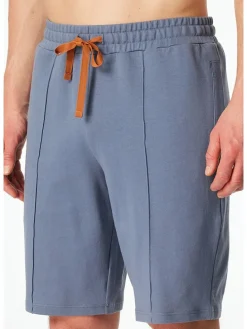 Pyjamashorts blauw