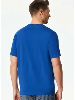 Pyjamatop blauw