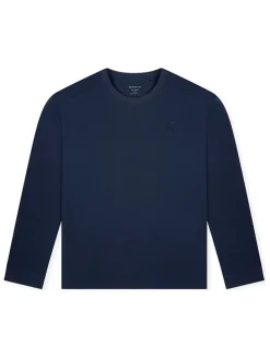 Pyjamatop donkerblauw