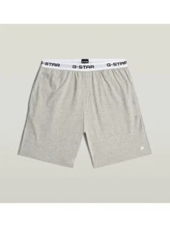 Pyjama wit/grijs