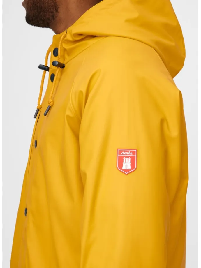 Regenjas geel