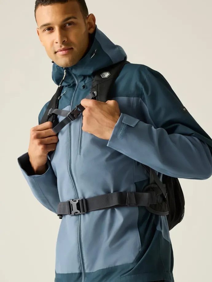 Regenjas "Highton IV Stretch" lichtblauw