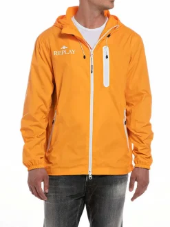 Regenjas oranje