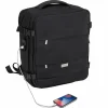 Reis-/businessrugzak zwart - (B)30 x (H)40 x (D)20 cm