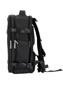 Reis-/businessrugzak zwart - (B)30 x (H)40 x (D)20 cm