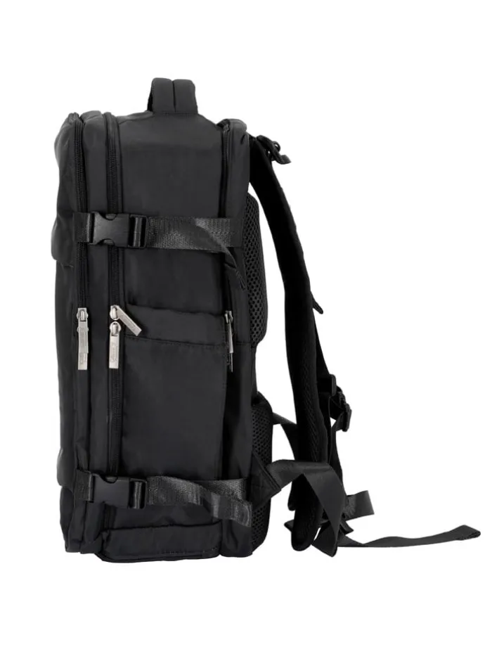 Reis-/businessrugzak zwart - (B)30 x (H)40 x (D)20 cm