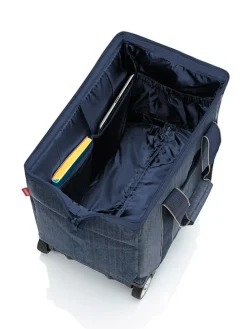 Reistrolley donkerblauw - (B)49 x (H)41 x (D)30 cm