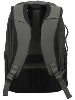 Rugzak "Aeryn" donkergroen - (B)25 x (H)40 x (D)14 cm