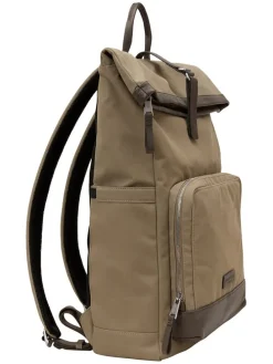 Rugzak beige - (B)43 x (H)59 x (D)18 cm