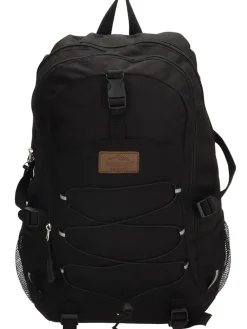 Rugzak "Outdoor" zwart - (B)29,5 x (H)43 x (D)17 cm