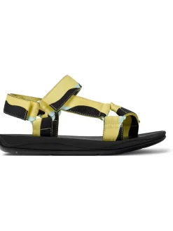 Sandalen geel/zwart