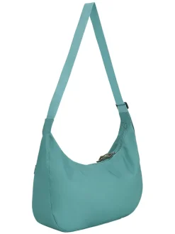 Schoudertas "Boulder" turquoise - (B)49 x (H)28 x (D)13 cm
