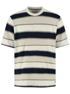 Shirt beige/zwart