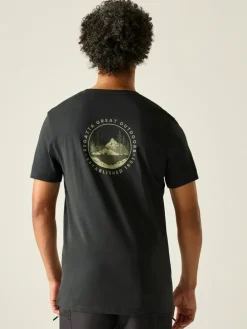 Shirt "Breezed" antraciet
