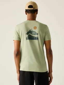 Shirt "Breezed" groen