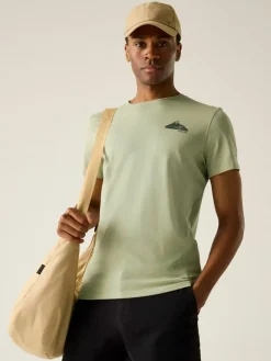 Shirt "Breezed" groen