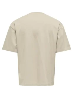 Shirt "Caspian" zandkleurig