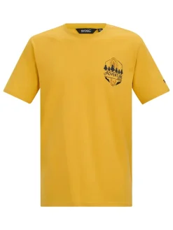 Shirt "Cline IX" mosterdgeel