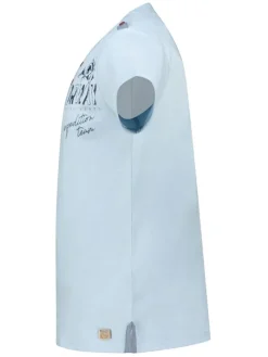 Shirt "Jantonio" lichtblauw