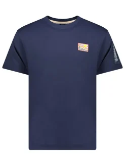 Shirt "Javalanche" donkerblauw