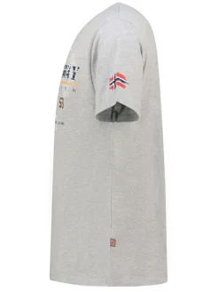 Shirt "Jecking" grijs