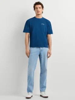 Shirt "John" blauw