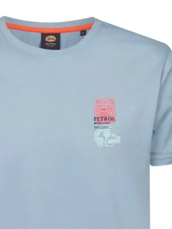 Shirt lichtblauw