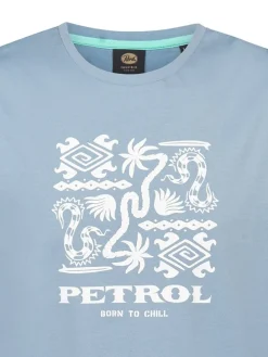Shirt lichtblauw